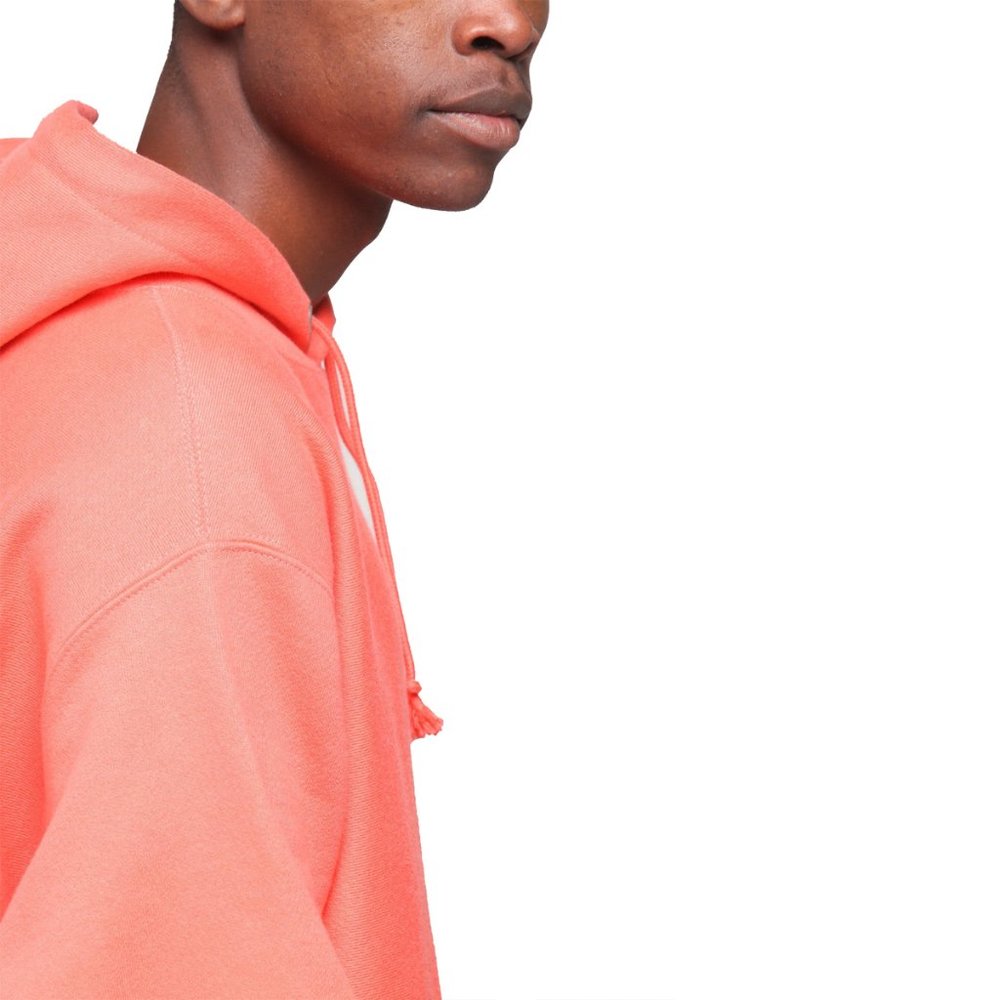 Champion Reverse Weave Fleece Pullover Hoodie Sweatshirt Papaya Peach GF… - Picture 7 of 9